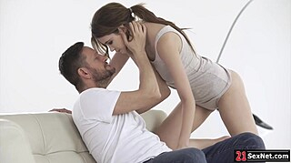 Girlfriend Teasing Bf Before They Fuck - Big T, Gisha Forza And Ian Scott brunette russian blowjob