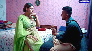 Indian Desi Milf Bhabhi Seduced And Fucked Hard By Salesmen brunette big tits hd