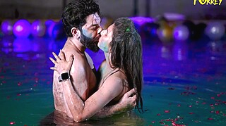 Holi Me Bhabhi Ke Sath Kiya Ganda Kaam Swimming Pool Me Sex brunette outdoor hd