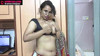 Best Indian Tamil Maid Horny Lily Dirty Chat in Hindi Jerk off Instruction big tits big ass cumshot