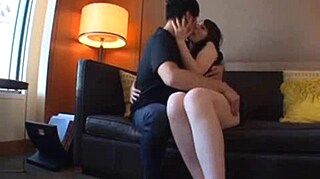Slutty Japanese MILF moans while crammed hard milf facial hairy