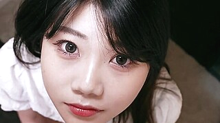 Asian Angel 16809 blowjob amateur cumshot