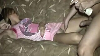blonde chick gets boned whil... blonde voyeur fetish
