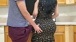 hot mom and son anal fingering doggy style