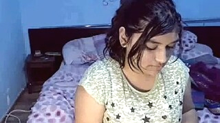 Desi Large Meatballs Breasty Gal Masturbating masturbation  indian